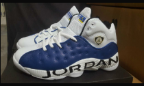 Men Air Jordan Jumpman Team II Blue White Shoes